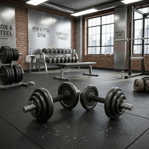 Пара разборных гантелей Heavy Metal 20kg