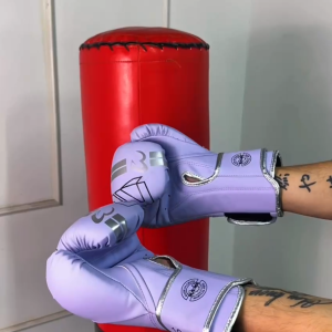 Боксерские перчатки Wusage Lavender Strike 10oz