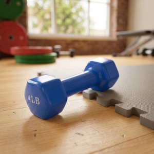 Виниловая гантель 4Lb Blue