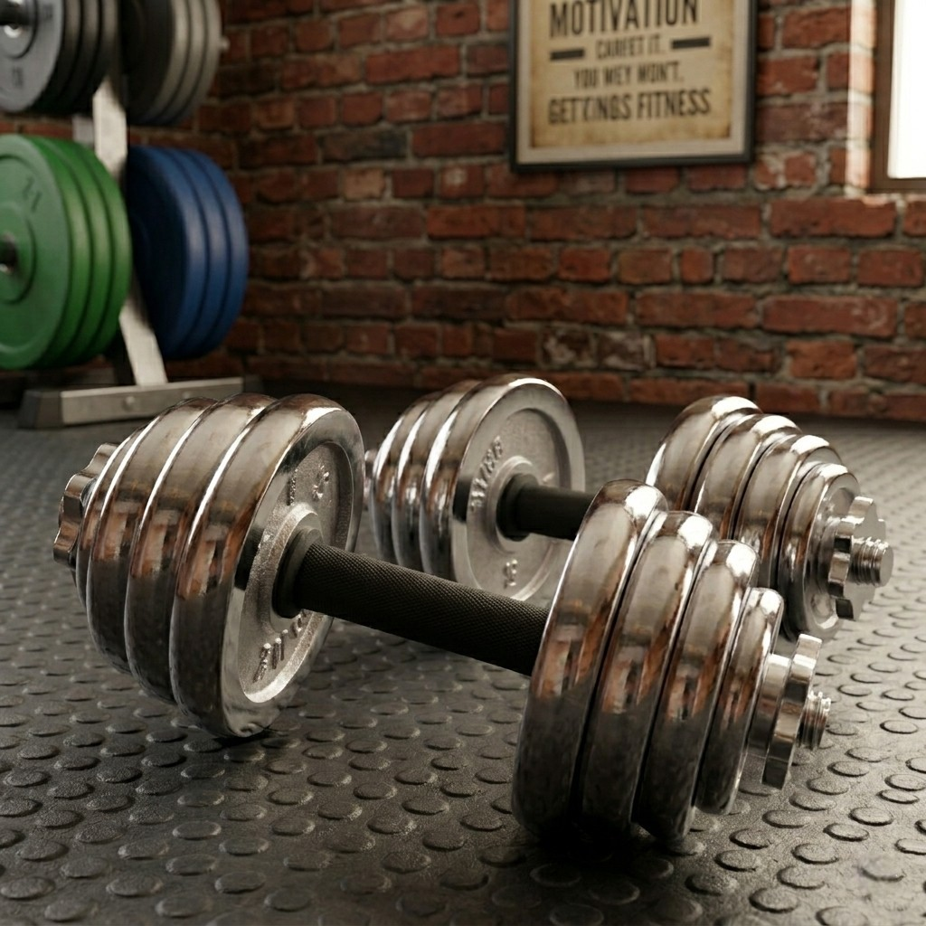 Пара разборных гантелей Metal Gear 25kg — изображение 2