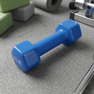 Виниловая гантель 5Lb Blue