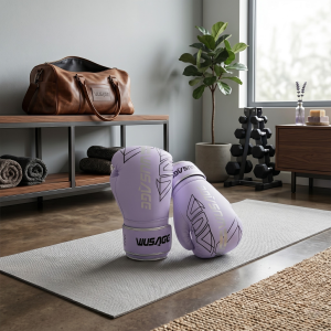 Боксерские перчатки Wusage Lavender Strike 8oz