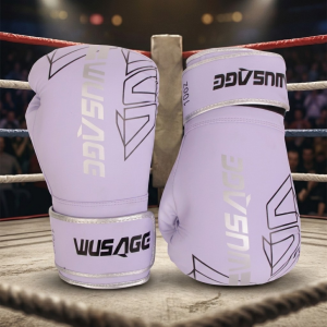 Боксерские перчатки Wusage Lavender Strike 10oz
