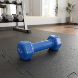 Виниловая гантель 3Lb Blue