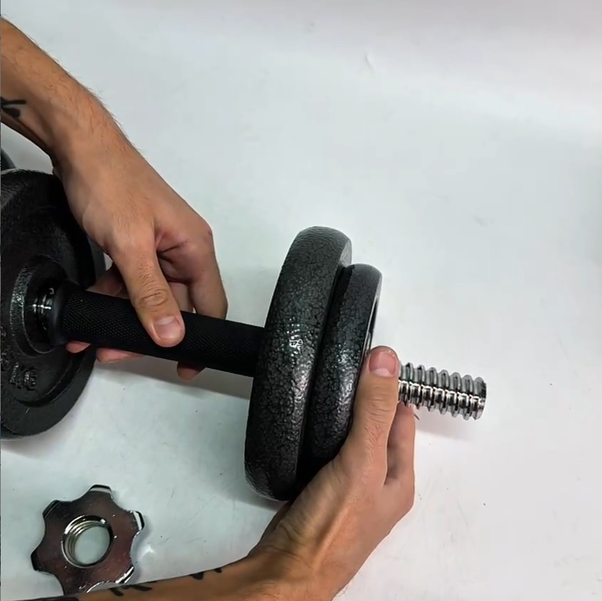 Пара разборных гантелей Heavy Metal 20kg