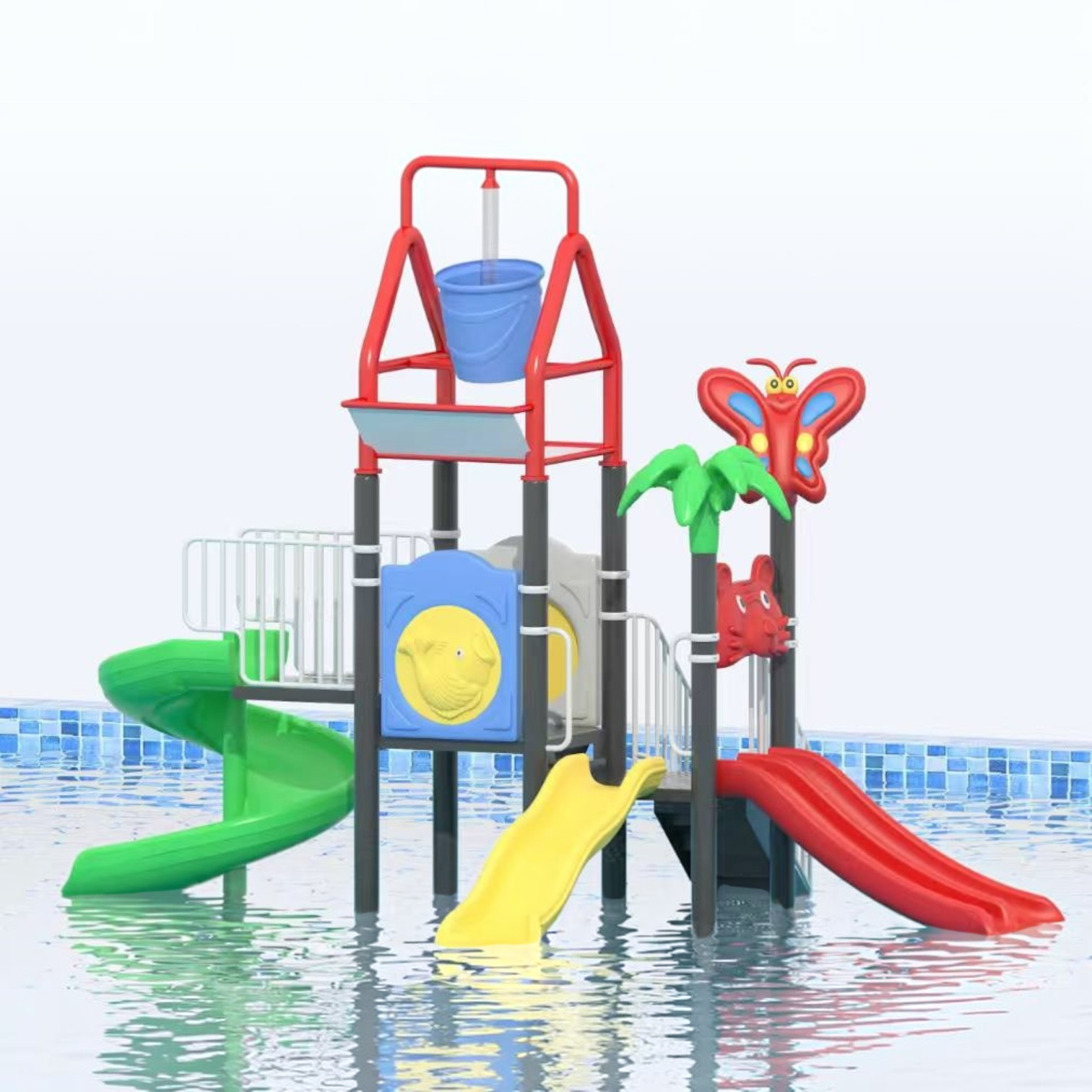 Детский водный атракцион Splash Island — изображение 2