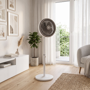 Вентилятор AeroCrown White+Grey