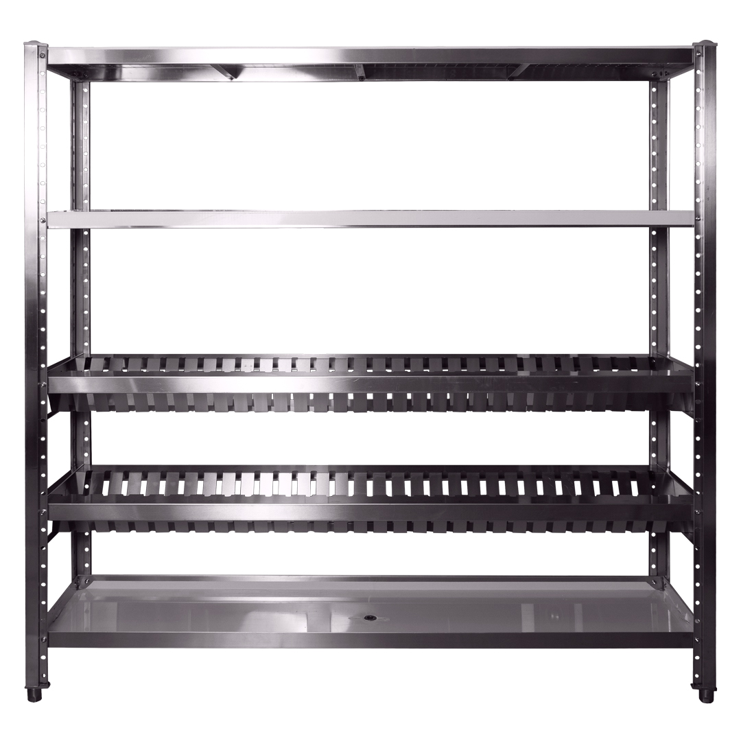 Стеллаж кухонный для сушки посуды 5 полок Staldry Big180*48*180 см — изображение 3