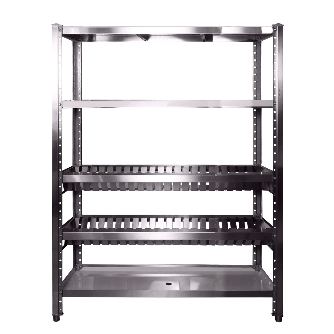 Стеллаж кухонный для сушки посуды 5 полок Staldry Lil 120*48*180 см — изображение 6