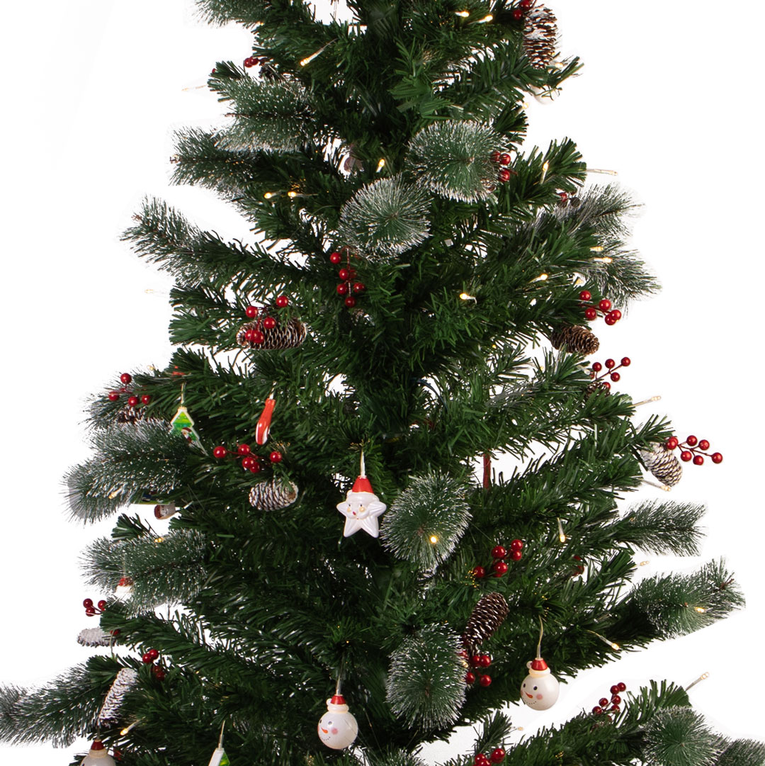 Светодиодная ель со светодиодами Starry Snowman Pine 180 см — изображение 3