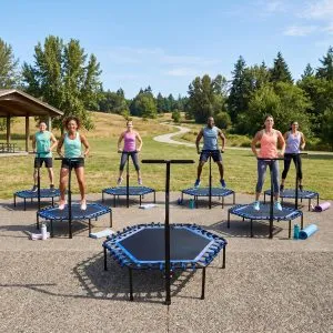 Фитнес батут Hexagon 1.25 м Blue