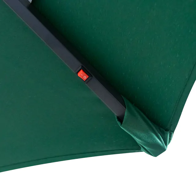 Садовый Зонт с подсветкой Luminary green, без утяжелителя — изображение 6