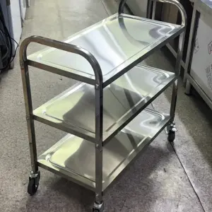 Сервировочная тележка 3 полки (большая)