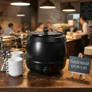 Электрический мармит для первых блюд Zena