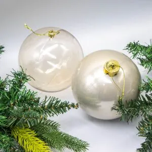 Набор елочных шаров J'adorne 12см/2шт