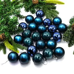 Набор елочных шаров Joritz 6см/24шт