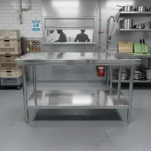 Разделочный стол 0.8, 180*80*80 см