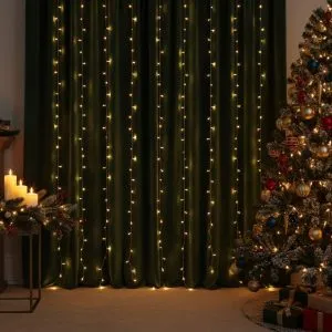 Светодиодная интерьерная электрогирлянда Роса 3*2м