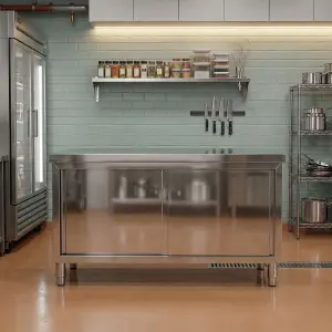 Разделочный Стол-шкаф 150*80*80 см