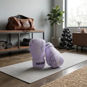 Боксерские перчатки Wusage Lavender Strike 8oz