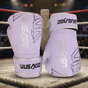 Боксерские перчатки Wusage Lavender Strike 10oz
