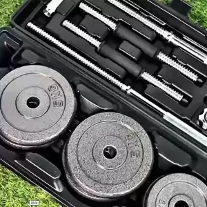 Комплект гантелей Titan Black 50 кг