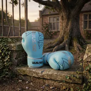 Боксерские перчатки Wusage Electric Azure 8oz