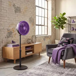 Вентилятор AeroCrown Black+Purple